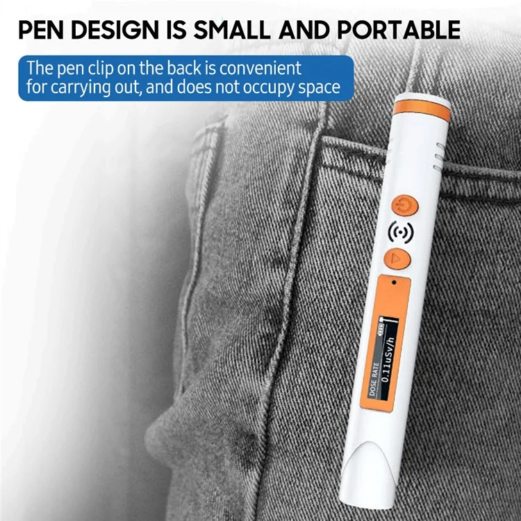 P3 Handheld Pen Radiation Detector Small Portable Radiation Monitor with Digital Display Screen