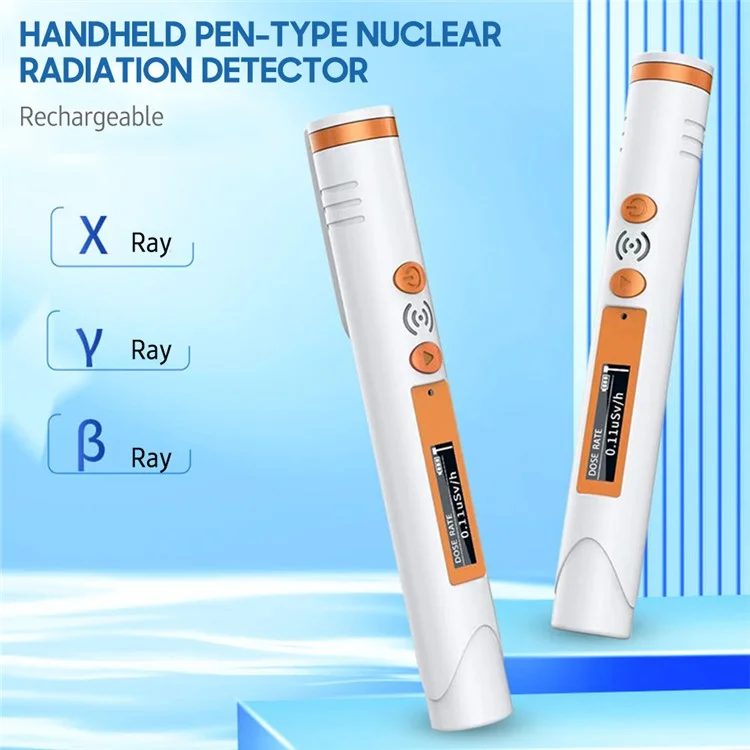 P3 Handheld Pen Radiation Detector Small Portable Radiation Monitor with Digital Display Screen