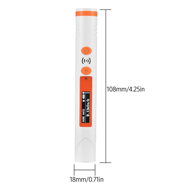 P3 Handheld Pen Radiation Detector Small Portable Radiation Monitor with Digital Display Screen