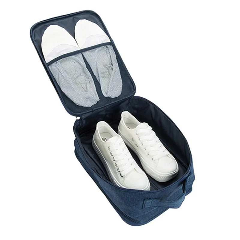 Multifunction Traveling Shoes Packing Bag Shoe Organizer Pouch Storage Bag Organization Pouch - Dark Blue