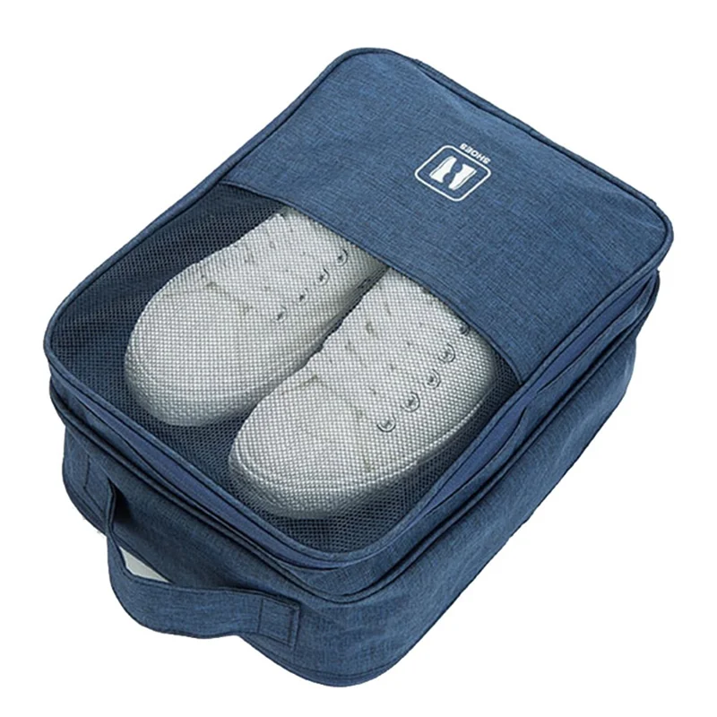 Multifunction Traveling Shoes Packing Bag Shoe Organizer Pouch Storage Bag Organization Pouch - Dark Blue
