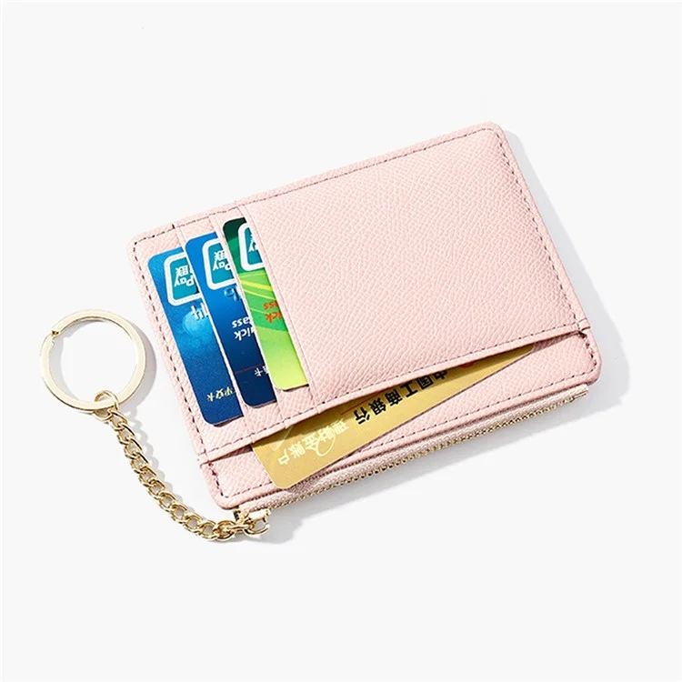 TAOMICMIC 928801 Multiple Card Slots PU Leather Small Wallet Women Zipper Coin Purse - Sapphire