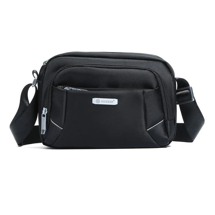 BOISEEN 6629 Sacs à bandoulière Messenger Bags pour hommes Sling Sacs imperméables en Oxford pour le travail et les affaires