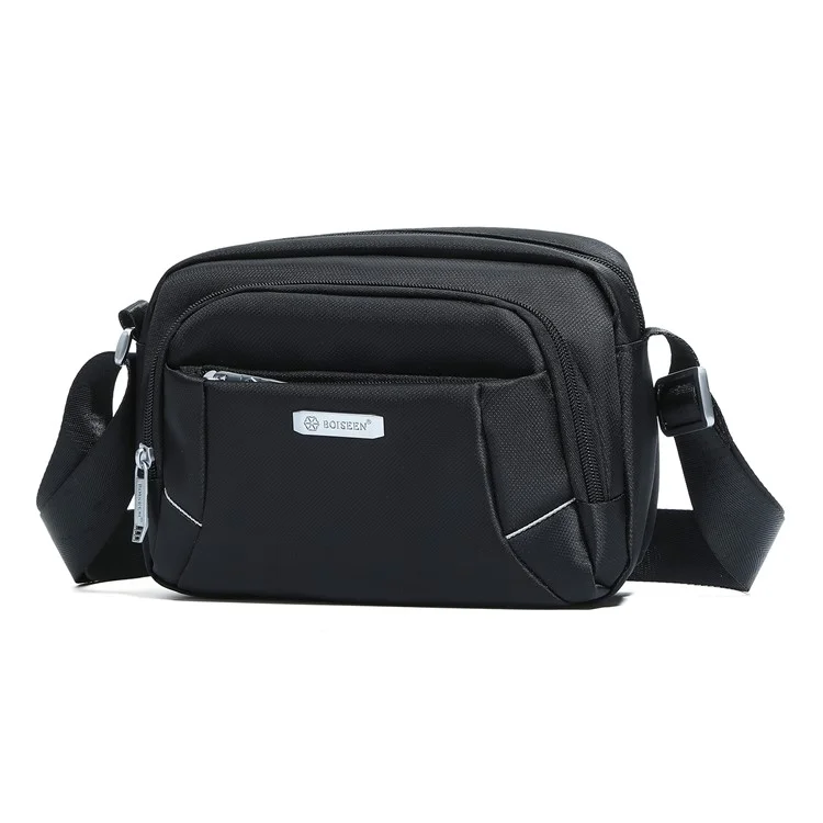 BOISEEN 6629 Sacs à bandoulière Messenger Bags pour hommes Sling Sacs imperméables en Oxford pour le travail et les affaires