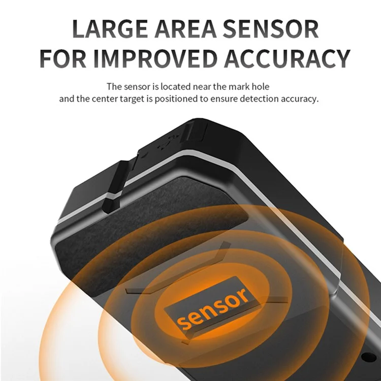 GVDA GD210D Metal Detector Laser Distance Meter Rangefinder Wall Scanner Wire Cable Metal Stud Wood Finder Digital Tape