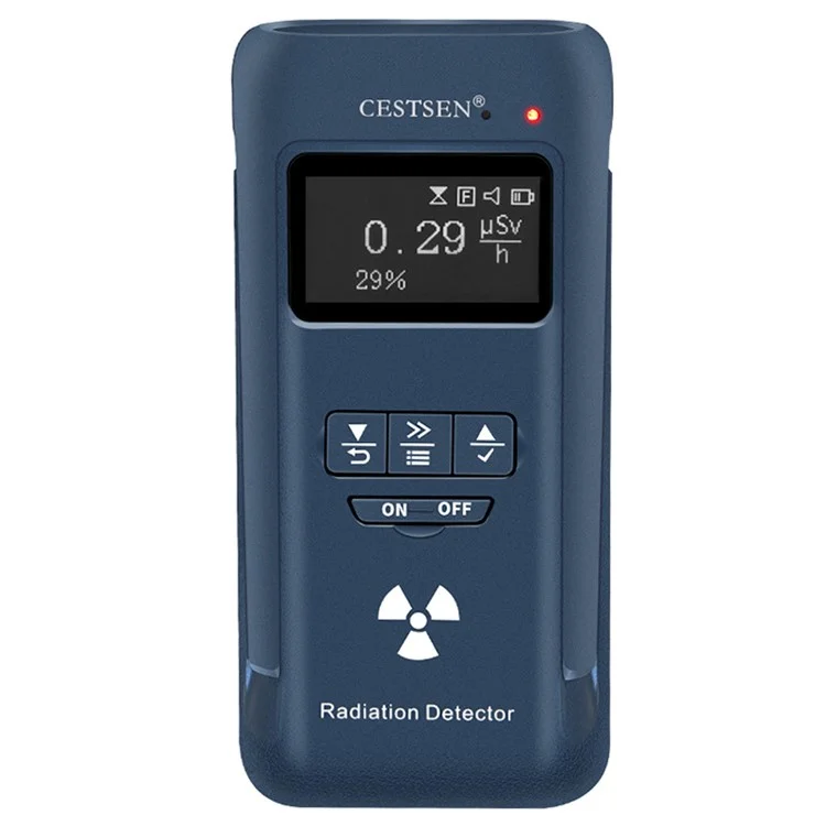 CESTSEN GM-300-A Détecteur de rayonnements Geiger Counter Portable Compteur numérique Bêta Gamma Rayons X Dosimètre Alarme 