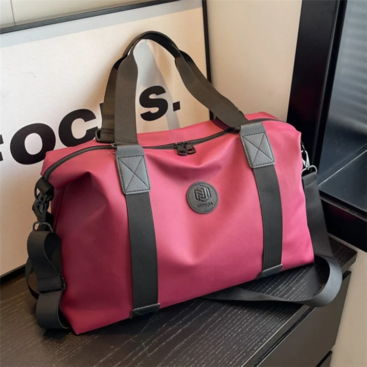 Sac de voyage imperméable en toile d'Oxford NJ-3001 - Rouge vin