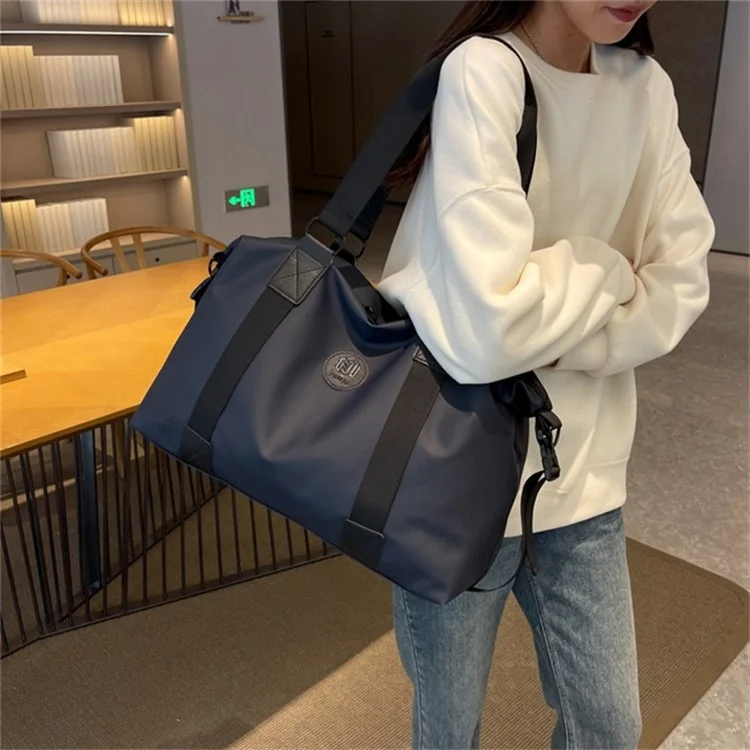 Sac de voyage imperméable en toile d'Oxford NJ-3001 - Rouge vin