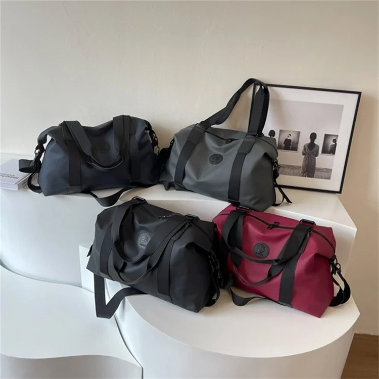 Sac de voyage imperméable en toile d'Oxford NJ-3001 - Rouge vin