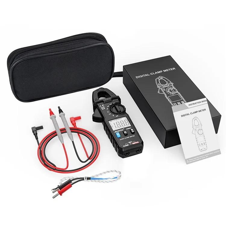 MESTEK CM85C Mini AC / DC Clamp Meter Multifunction HD LCD Screen Smart Multimeter (No Battery)
