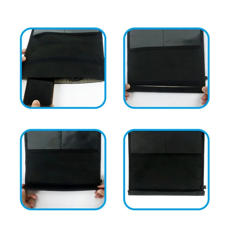Mobile Phone Anti-radiation Shielding Pouch Signal Blocking Car Key FOB Radiation Protection Case, Size L: 35x45cm