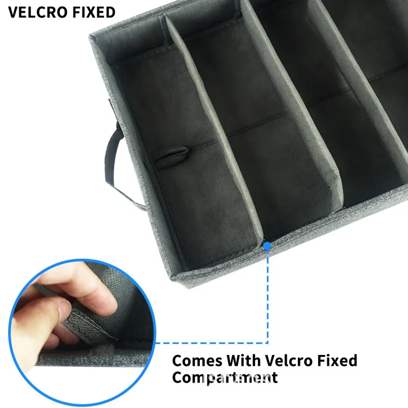 Kitchen Cutlery Drawer Organizer with Adjustable Dividers Fork Spoon Storage Case