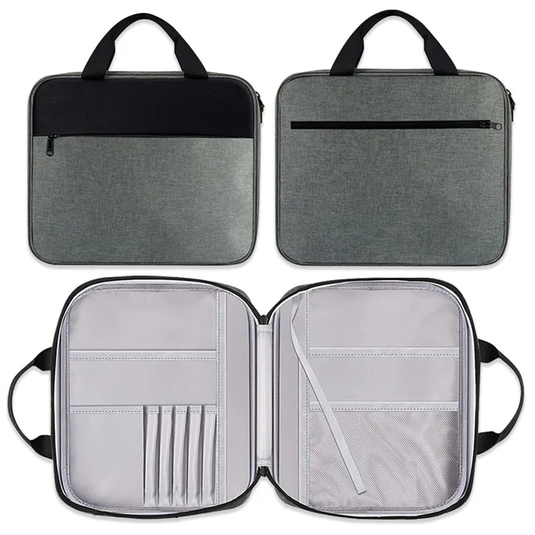 Portable Pencil Pen Case Bag Office College Stationery Storage Bag Notebook Sticky Notes Organizer Pouch