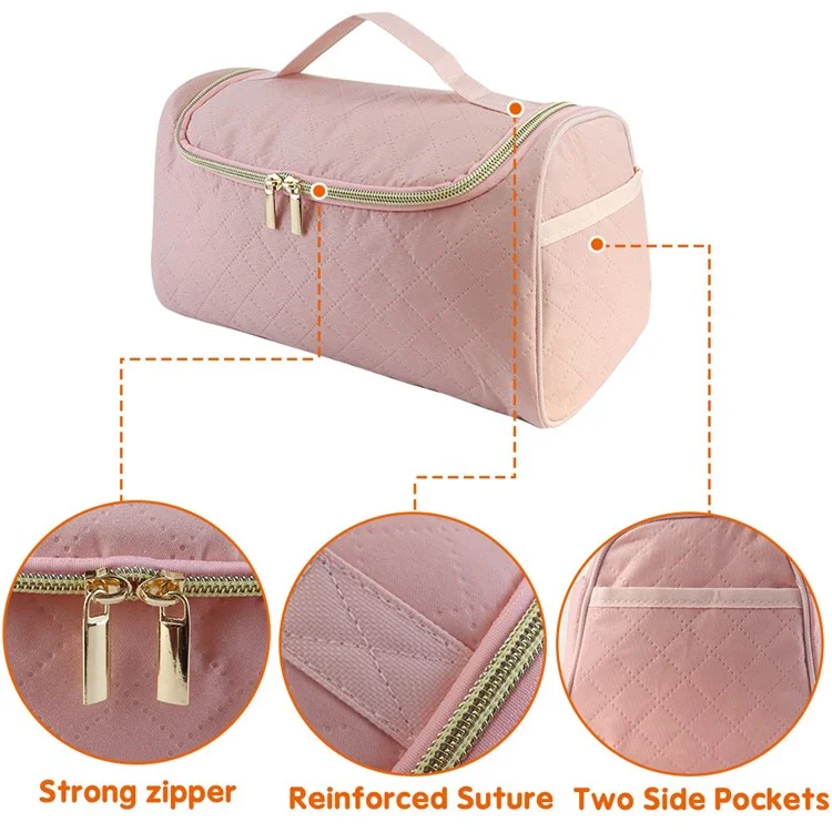 For Dyson Hair Curling Iron Hair Styling Tool Storage Bag Portable Carrying Bag for Hair Dryer - Pink
