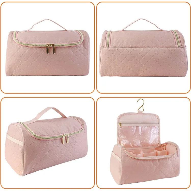 For Dyson Hair Curling Iron Hair Styling Tool Storage Bag Portable Carrying Bag for Hair Dryer - Pink