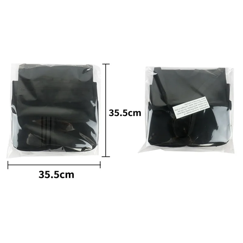 Car Back Seat Hanging Bag Multi-Pocket 600D Polyester Sundries Books Tablet Storage Bag