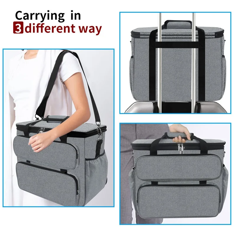 Sewing Tools Storage Bag Household Sewing Machine Needlework Accessories Polyester Crossbody Bag
