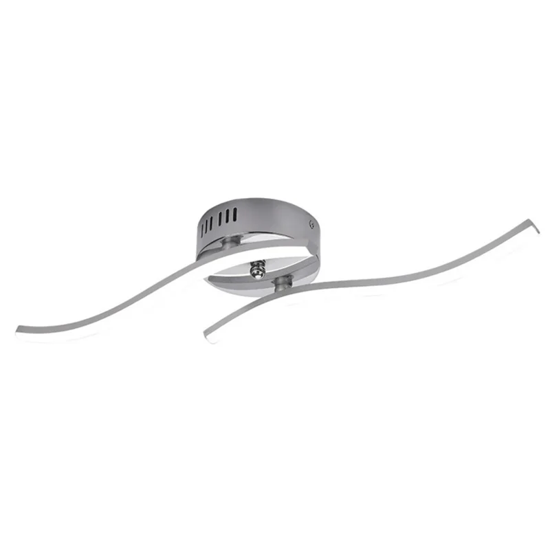 12W Modern LED Ceiling Lamp Wave Shape Ceiling Light for Bedroom Kitchen Living Room Decor - Pure White