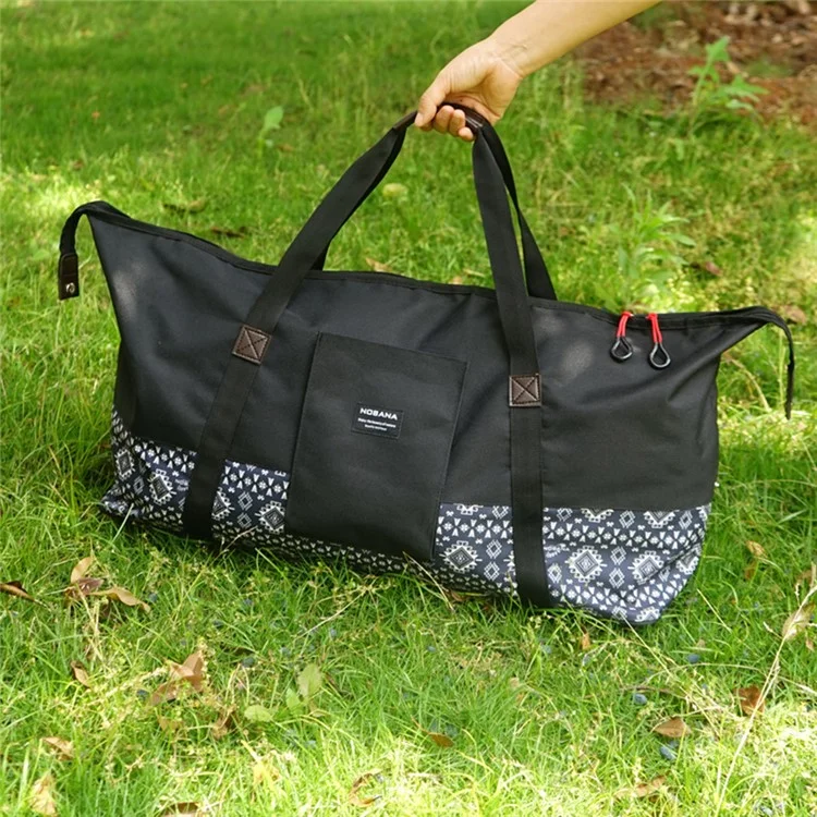 NOBANA 35L Bolsa de Deporte Grande de 600D Tela Oxford de Gran Capacidad para Acampada y Senderismo