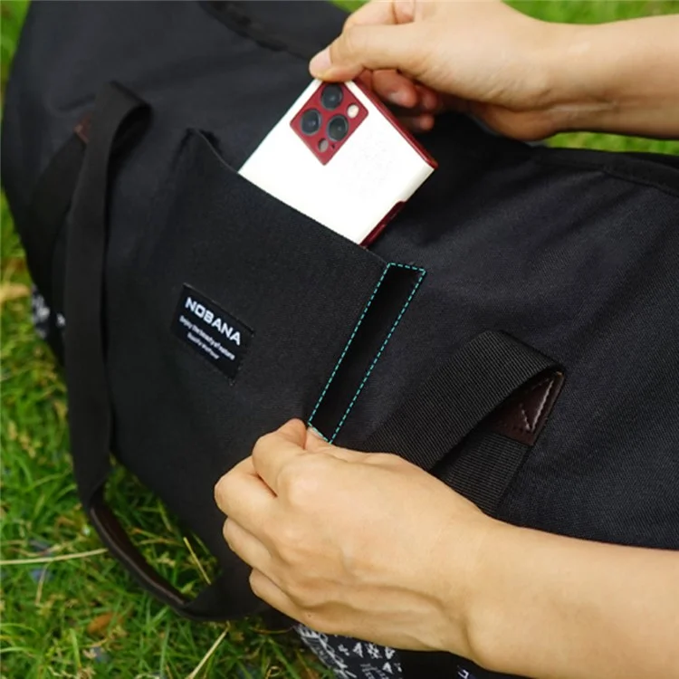 NOBANA 35L Bolsa de Deporte Grande de 600D Tela Oxford de Gran Capacidad para Acampada y Senderismo