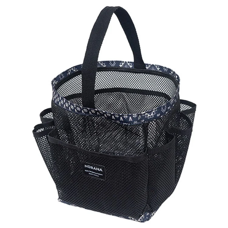 NOBANA Portatile Mesh Basket Doccia Caddy Tote Bag per Doccia all'Aperto Spiaggia Dormitorio Universitario