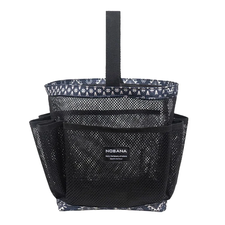 NOBANA Portatile Mesh Basket Doccia Caddy Tote Bag per Doccia all'Aperto Spiaggia Dormitorio Universitario