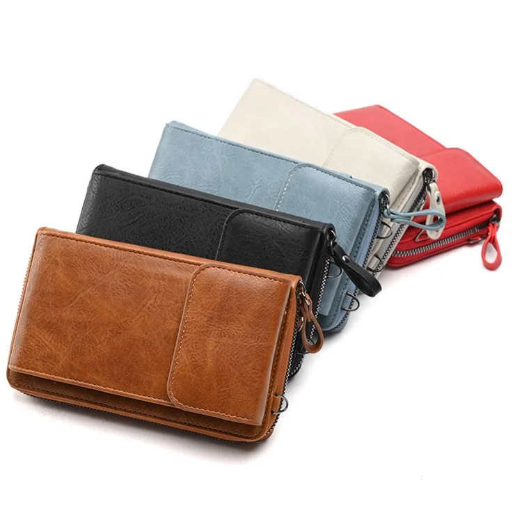 5722 Bolsa de Transversal para Meninas Grande Carteira Caixa de Armazenamento de Telefone Mulheres Bolsa de Ombro Bolsa - Marrom