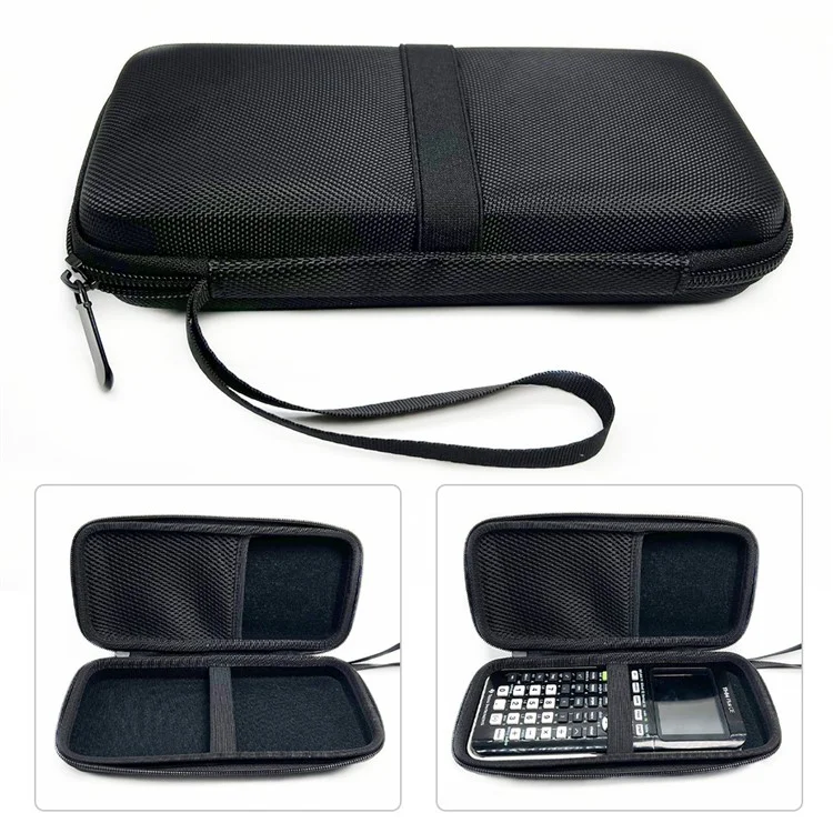 For Texas Instruments TI-84 Plus CE / TI-84 Plus / TI-Nspire CX II CAS / TI-Nspire CX II / TI-83 Plus Storage Bag Graphics Calculator Case