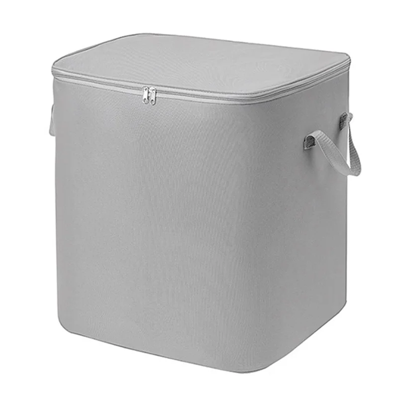 MOHO&HOME MDJ-618012 Quilt Blanket Closet Organizer 600D Oxford Cloth Storage Bag - Heightened Type / Grey