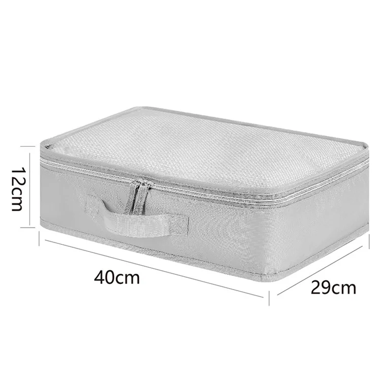 MOHO&HOME MDJ6521 Sac de rangement pour vêtements de voyage en tissu Oxford, organisateur de bagages portable, taille M