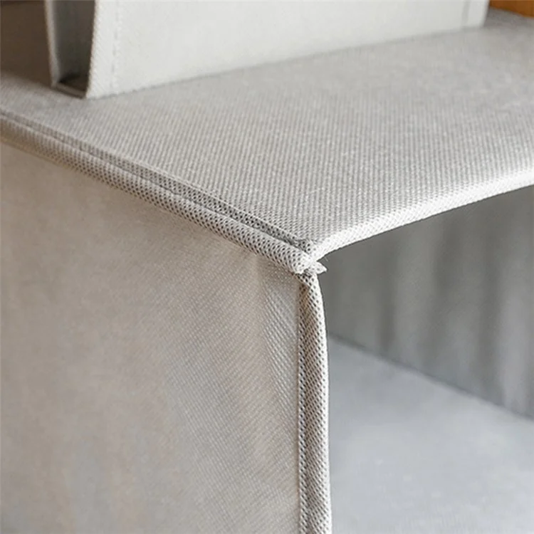 MOHO & HOME 6312 Non-woven 10 Layer Hat Storage Hanging Bag Wardrobe Shoes Hanging Organizer, 23*30*150cm - Gris