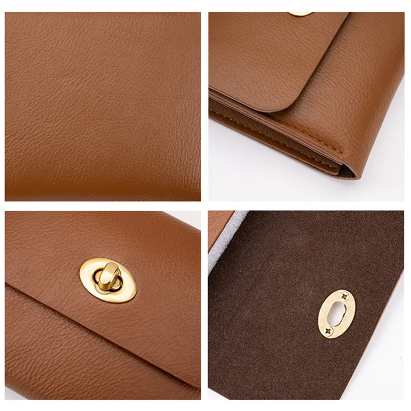 BAELLERRY K8324 PU Leather Card Holder Women's Wallet Small Change Coin Storage Bag - Brown