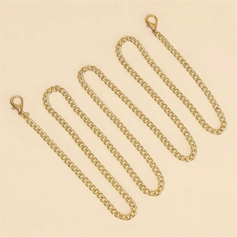 Metal Chain Shoulder Strap PU Leather Women Single Shoulder Crossbody Bag - Light Green