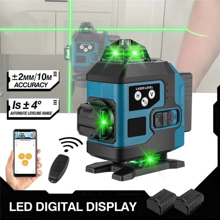 XTL-SPY16 16-Line Infrared Laser Level High-Precision Portable Wall Leveler