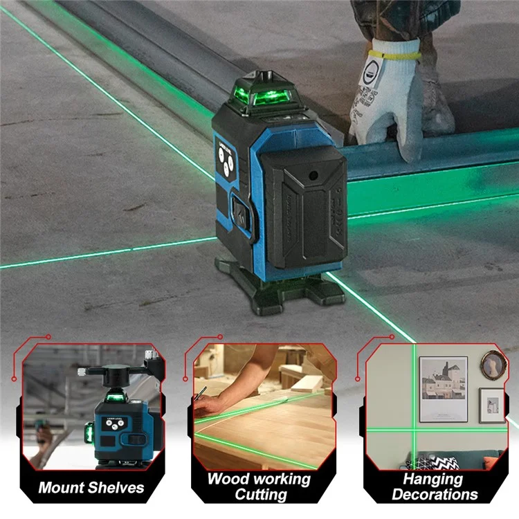 XTL-SPY16 16-Line Infrared Laser Level High-Precision Portable Wall Leveler