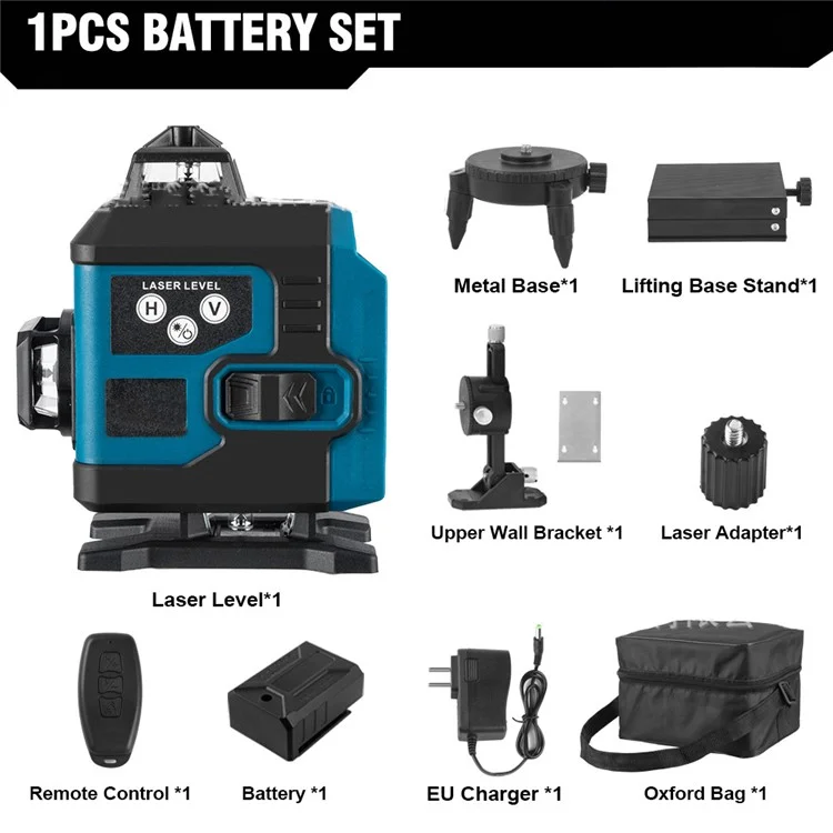 XTL-SPY16 16-Line Infrared Laser Level High-Precision Portable Wall Leveler