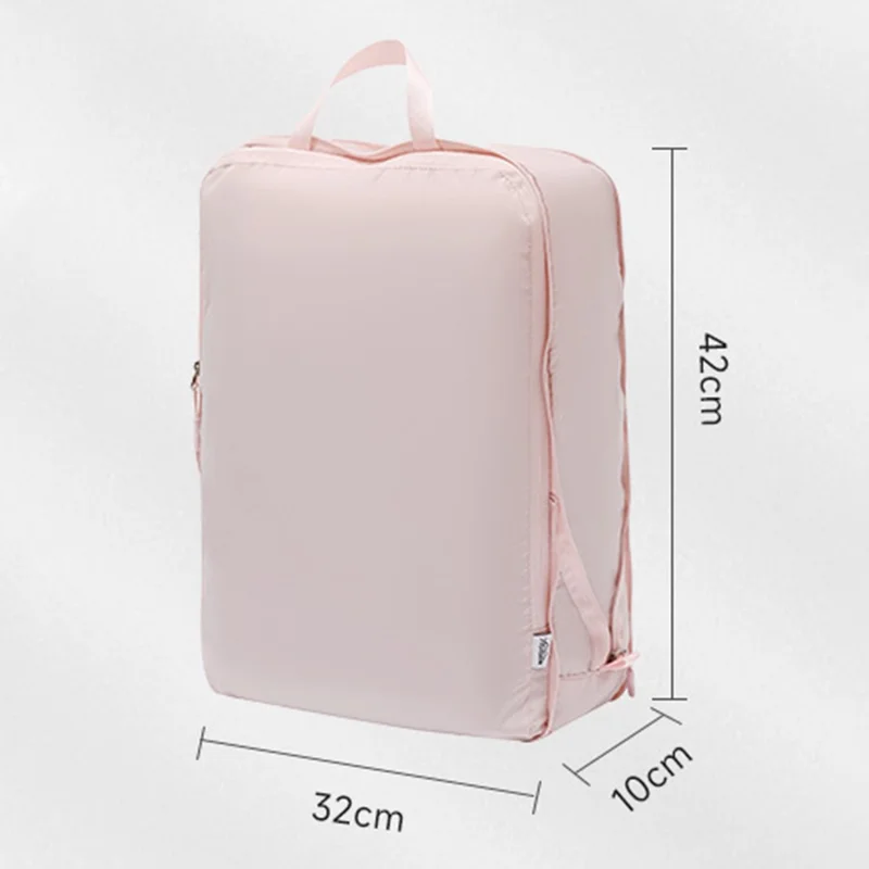 YISIDAN YSD-0622 Travel Luggage Extensible Storage Bag Compression Packing Cube Size L - Blue