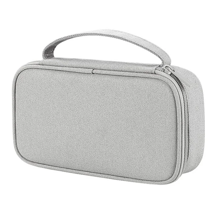 Travel U Disk Data Cable Organizer Les Accessoires Numériques Sac de Stockage, Taille M - Gris