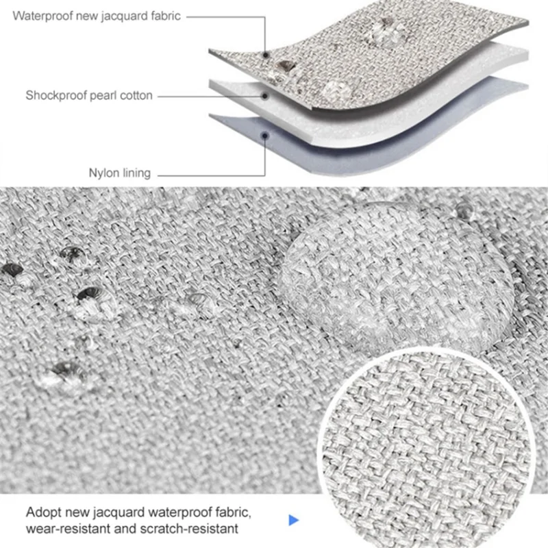 Travel U Disk Data Cable Organizer Digital Accessories Storage Bag, Size M - Dark Grey