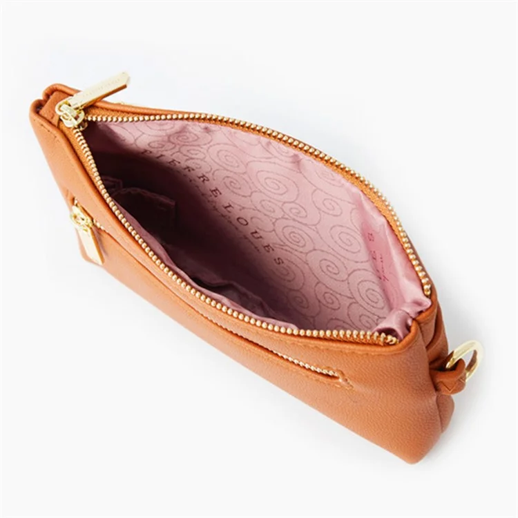 FOREVER YOUNG PL825-13 Portafoglio da donna lungo Clutch Bag in pelle PU - Rosso