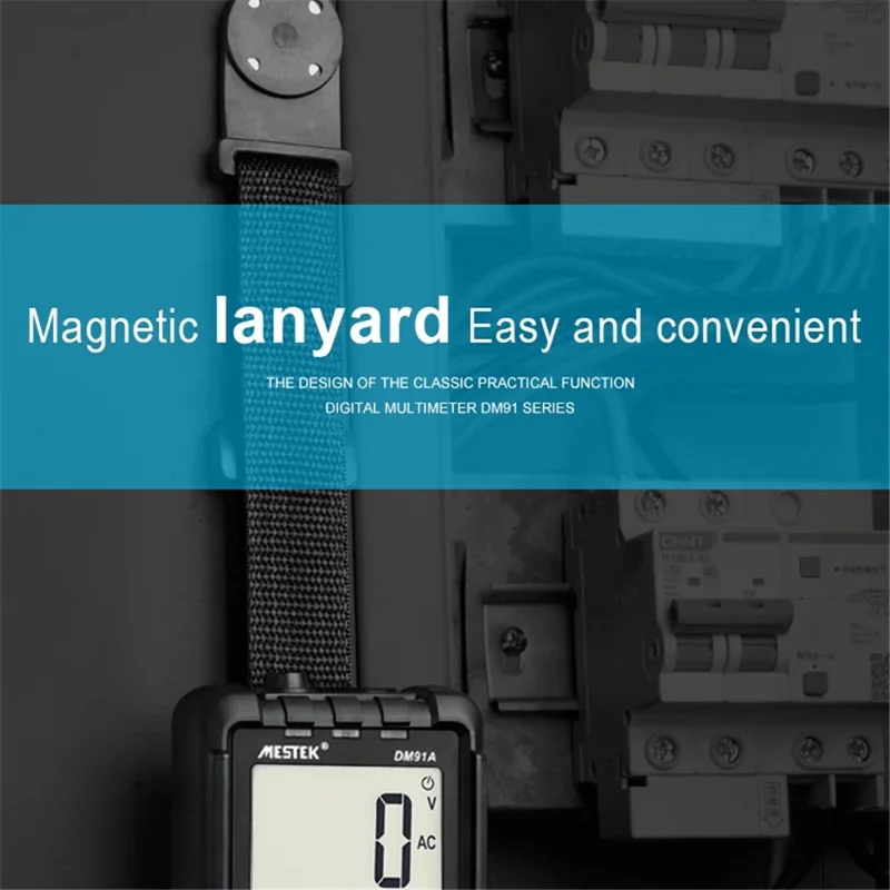 MESTEK DM91A 1999 Count Multimeter AC / DC Ammeter Voltmeter Capacitance Tester