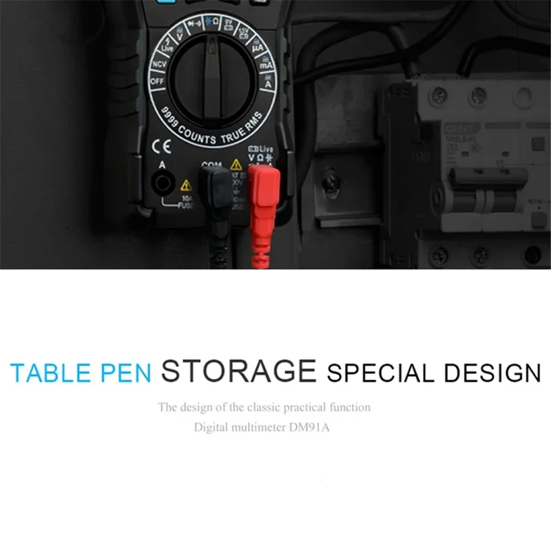 MESTEK DM91A 1999 Count Multimeter AC / DC Ammeter Voltmeter Capacitance Tester
