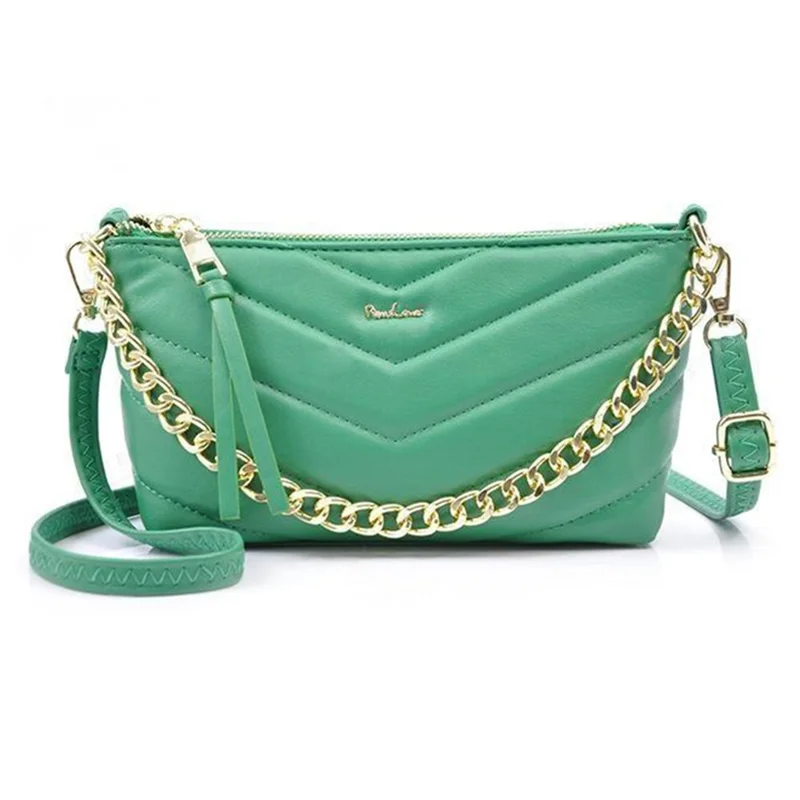 PIERRE LOUES PL782-3 Stylish Under Arm Bag PU Leather Women Crossbody Bag - Green