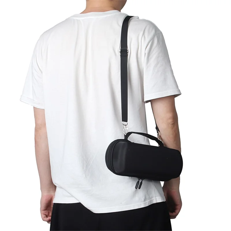 Storage Bag for Harman Kardon LUNA Bluetooth-compatible Speaker Anti-scratch Case with Shoulder Strap - Black Liner