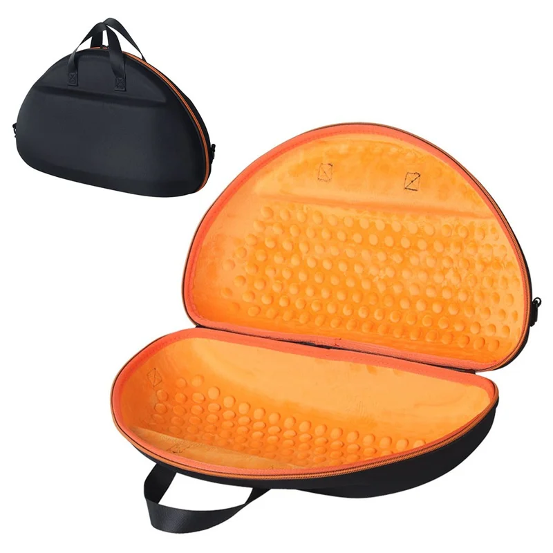 Shockproof Bag for Harman Kardon GO+PLAY 3 Bluetooth-compatible Speaker Zipper Case - Orange Liner