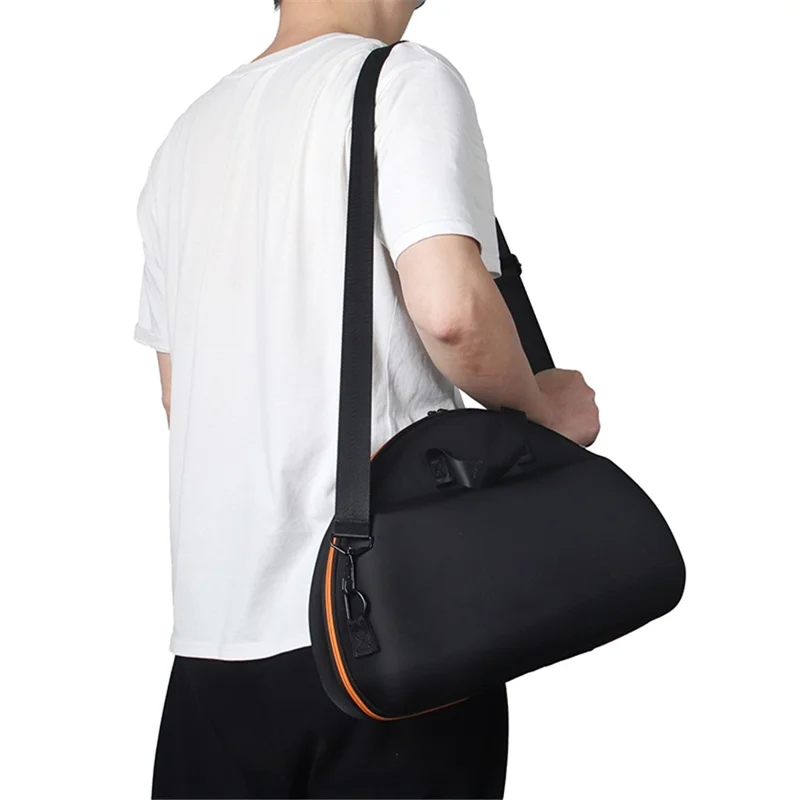 Shockproof Bag for Harman Kardon GO+PLAY 3 Bluetooth-compatible Speaker Zipper Case - Orange Liner