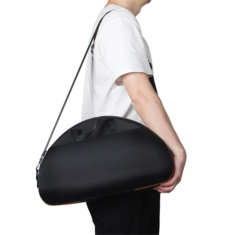 Shockproof Bag for Harman Kardon GO+PLAY 3 Bluetooth-compatible Speaker Zipper Case - Orange Liner