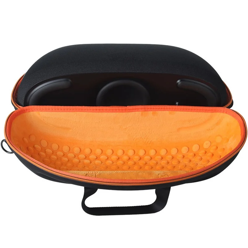Shockproof Bag for Harman Kardon GO+PLAY 3 Bluetooth-compatible Speaker Zipper Case - Orange Liner