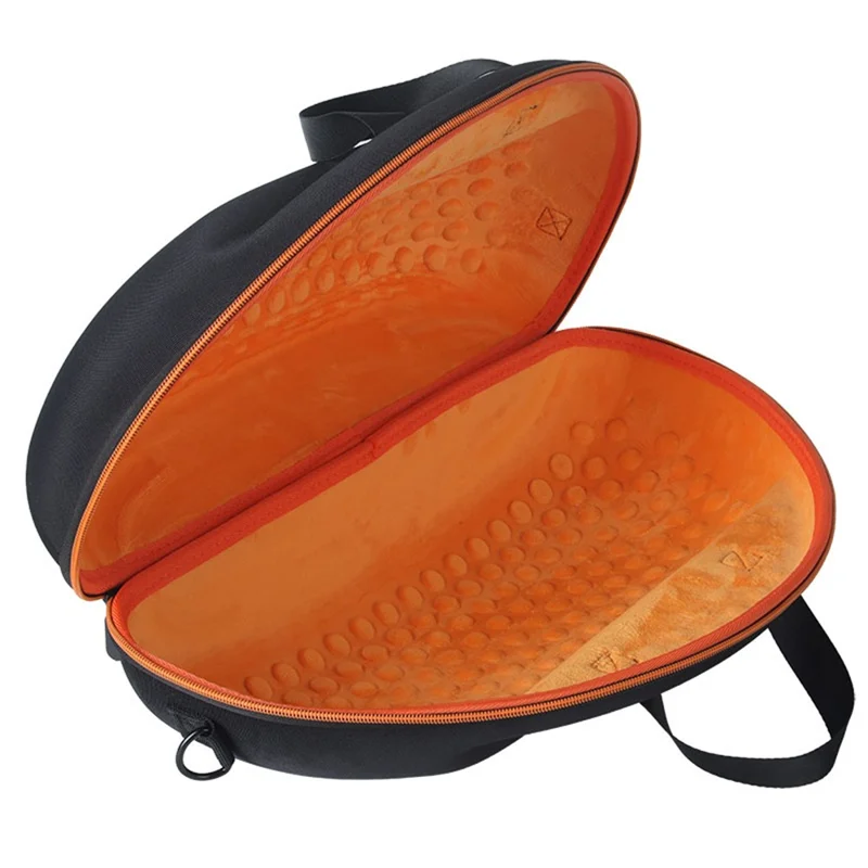 Shockproof Bag for Harman Kardon GO+PLAY 3 Bluetooth-compatible Speaker Zipper Case - Orange Liner