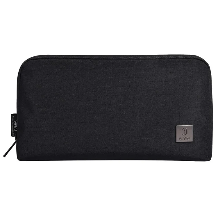 WIWU Alpha Waterproof Polyester Storage Bag Pouch for Pen. Cell Phone, Cable, Wall Charger